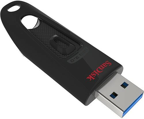 Флешка Sandisk 32Gb Ultra SDCZ48-032G-U46 USB3.0 черный SDCZ48-032G-U46