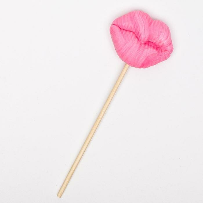 Карамель на палочке «Губки лолли», розовые, 18 г - фотография № 2
