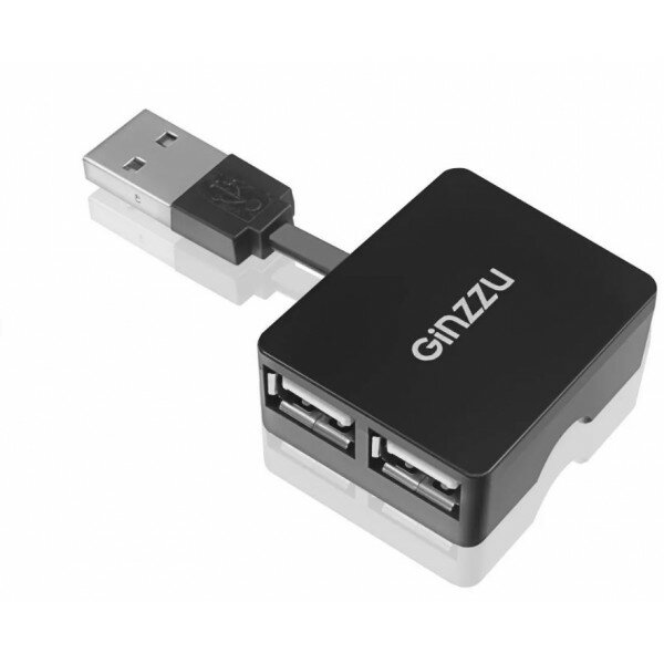 Контроллер HUB GR-414UB Ginzzu USB 2.0 4 port