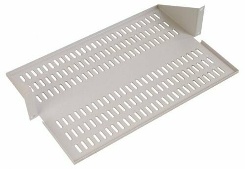 фото Полка ЦМО МС-40.2 для стойки перфорированная консольная 2U с центр. крепл. глуб. 400 мм