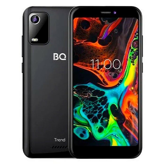 BQ Смартфон BQ S-5560L Trend, 5.45", IPS, 2 sim, 1 Гб, 8 Гб, 5 Мп, microSD, 2500мАч, черный