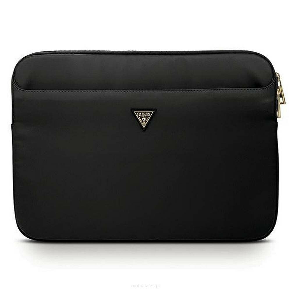 Чехол CG Mobile Guess Nylon computer sleeve with Triangle metal logo для ноутбуков 13" цвет Черный (GUCS13NTMLBK)