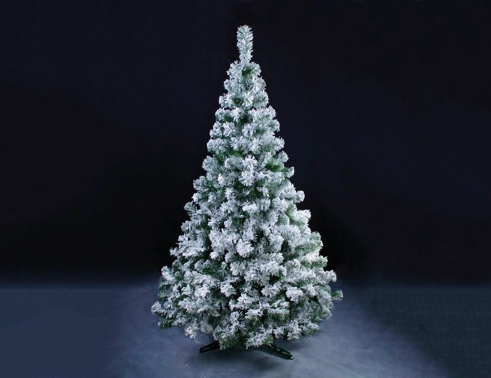 Искусственная елка Кристина заснеженная 180 см, ПВХ, Ели PENERI E118FL