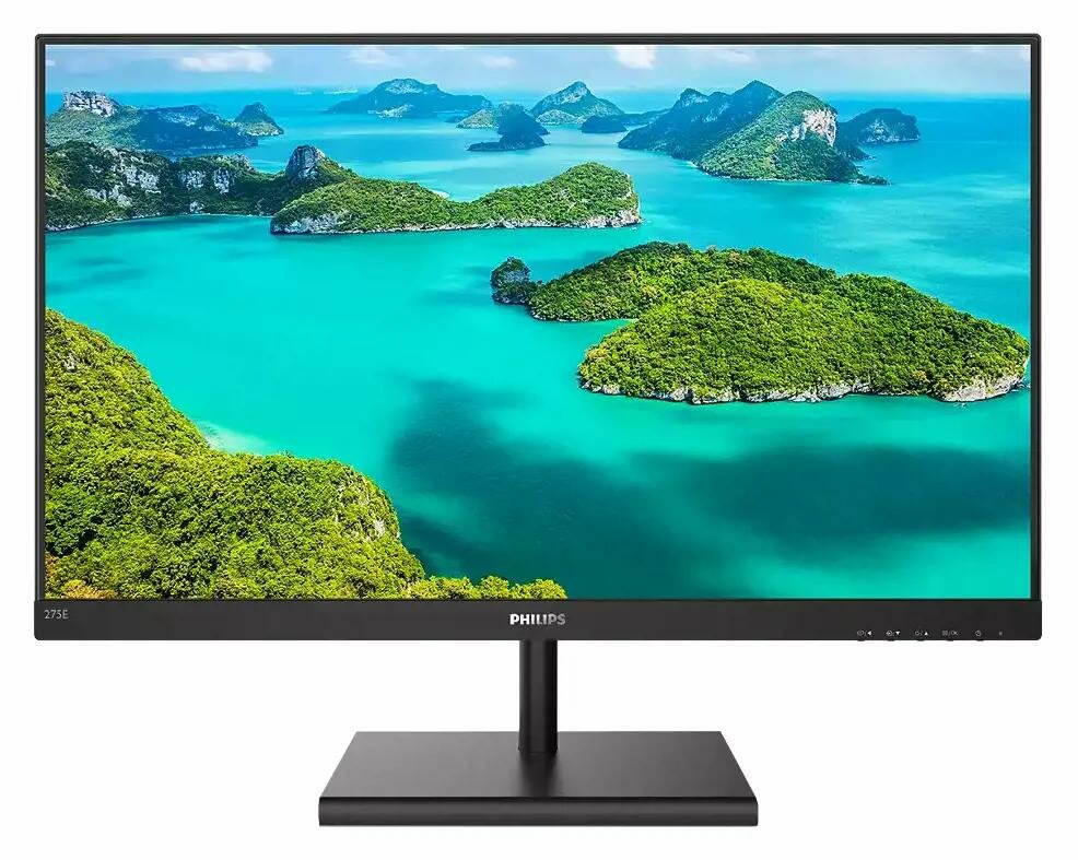 Монитор Philips 275E1S 27" черный