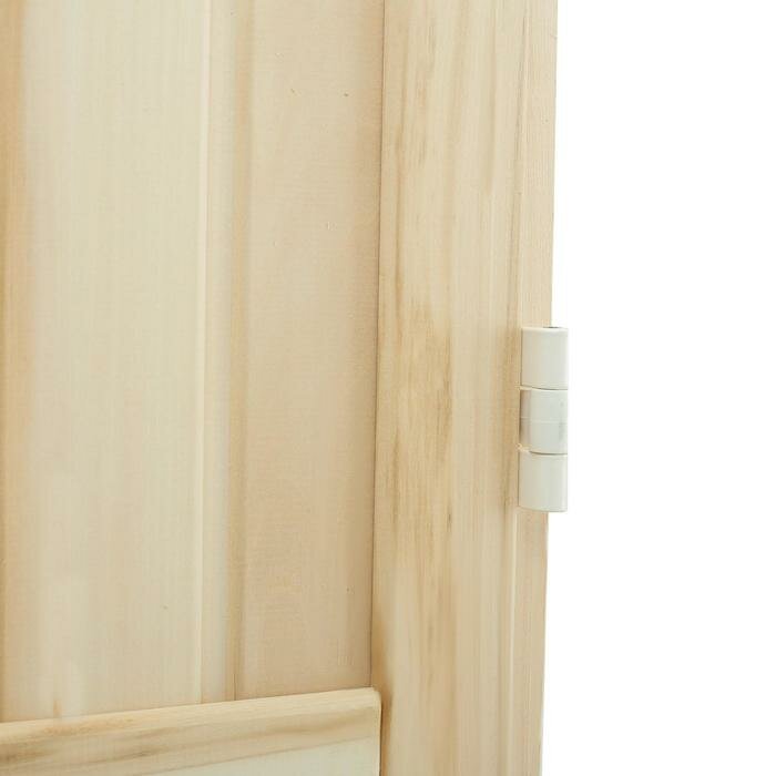Дверь для бани и сауны липа Эконом, 170х70 см - фотография № 2