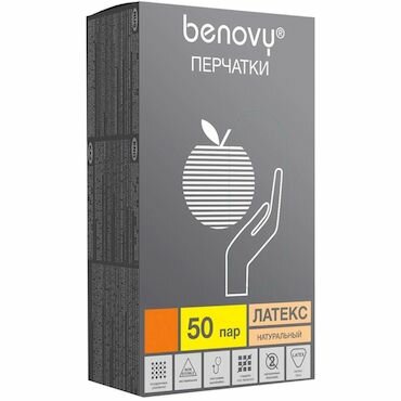 Перчатки Топ Глав Сдн БХд н/стерил №50