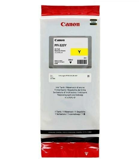 Картридж струйный Canon PFI-320 Y 2893C001 желтый для Canon ТМ-серия