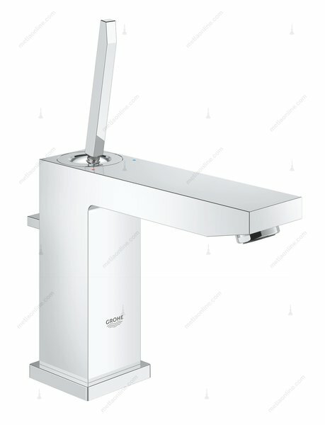 Grohe Смеситель для раковины Grohe Eurocube Joy 23657000 со сливным гарнитуром