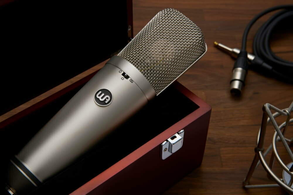 Микрофон проводной Warm Audio WA-87, разъем: XLR 3 pin (M), никель - фото №7