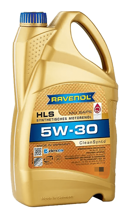 Масло моторное RAVENOL HLS 5W30 5 л (синтетика)