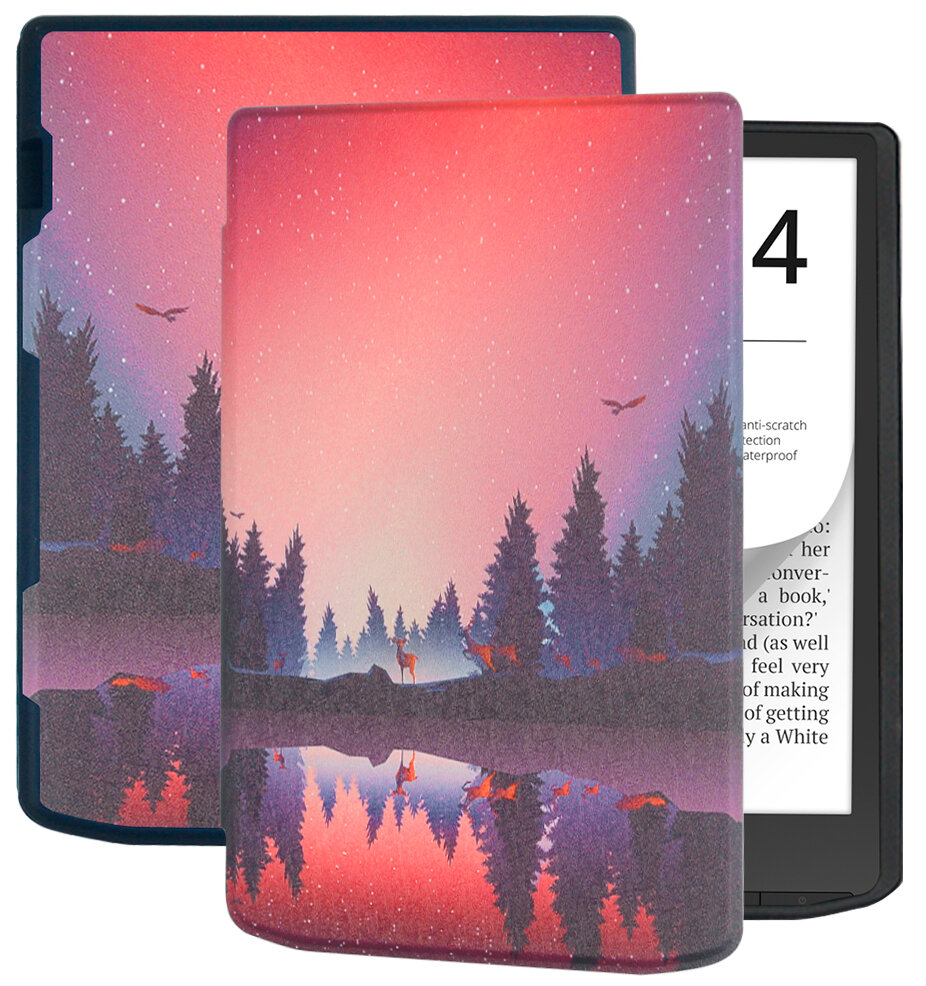 Электронная книга PocketBook 743G InkPad 4 с обложкой Forest