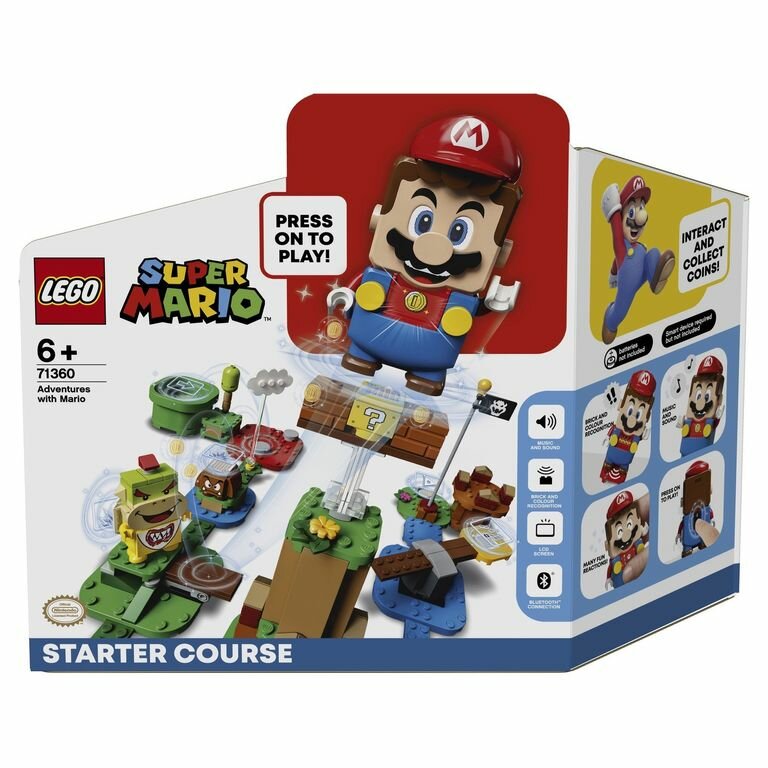 LEGO Super Mario Конструктор Приключения вместе с Марио, 71360