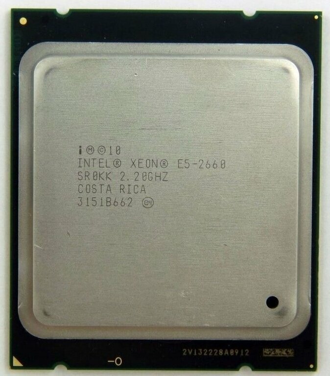 Процессор Intel Xeon E5-2660 Sandy Bridge-EP LGA2011 8 x 2200 МГц