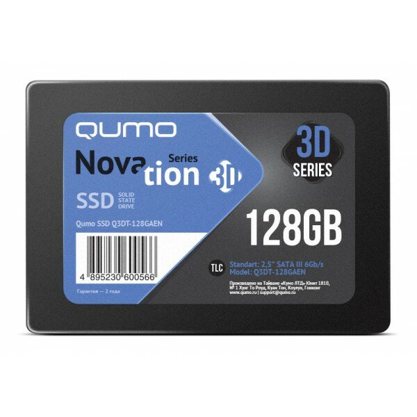 SSD накопитель QUMO 128GB QM Novation Q3DT-128GAEN (SATA3.0)