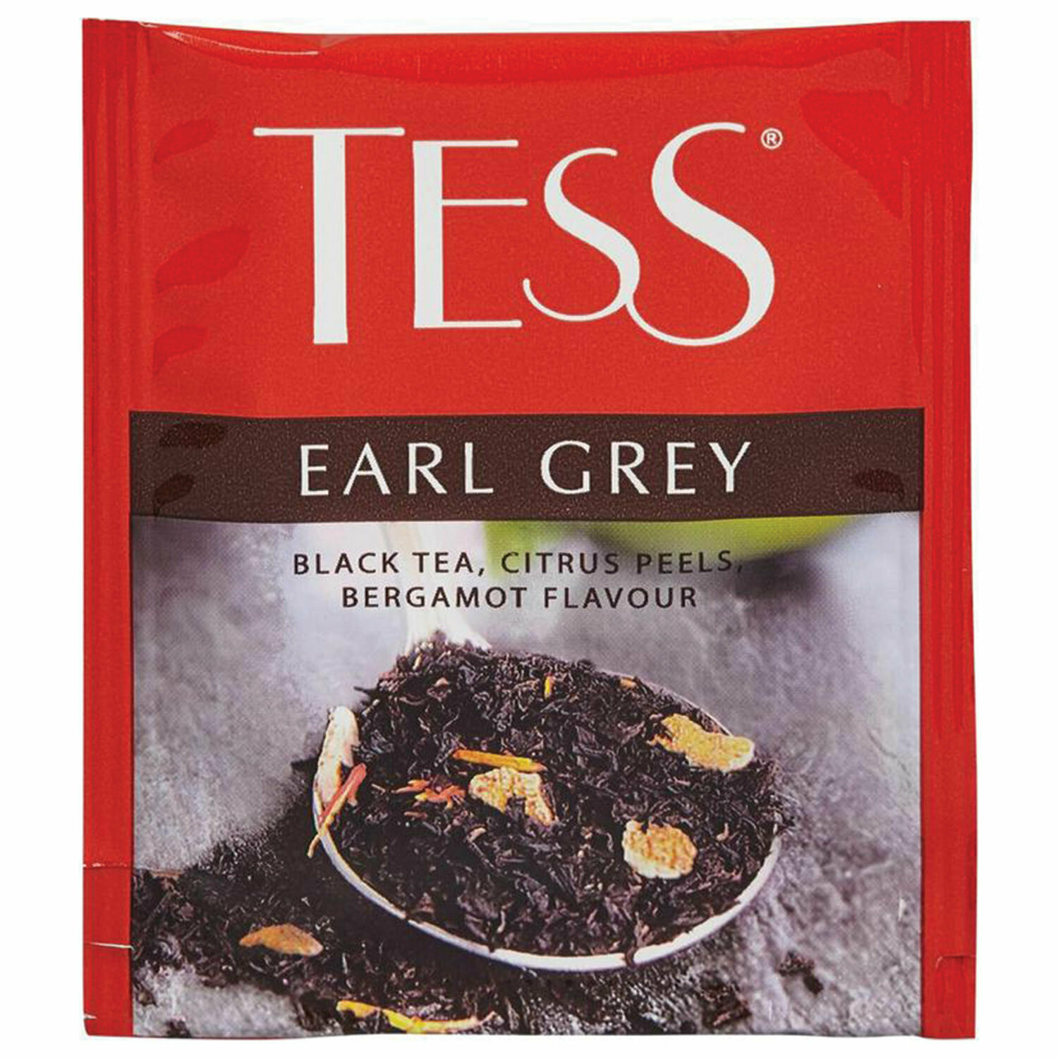 Чай TESS (Тесс) "Earl Grey", черный, с цедрой лимона, 100 пакетиков в конвертах по 1,8 г, 1251-09 (цена за 2 шт) - фотография № 3