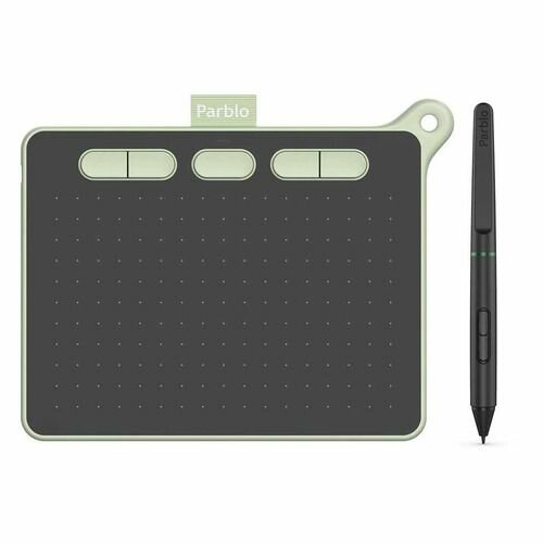 Графический планшет PARBLO Ninos S А6 черный/зеленый