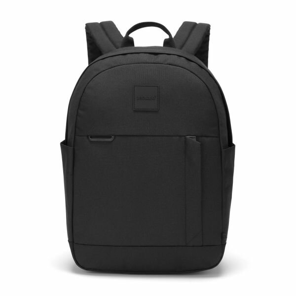 Рюкзак антивор Pacsafe GO 15 черный объем 15 л, вес 530 г, скрытый карман, водоотталкивающая ткань