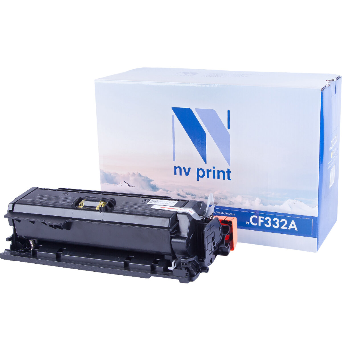 Совместимый картридж NV Print NV-CF332A Yellow (NV-CF332AY) для HP LaserJet Color M651dn, M651n, M651xh