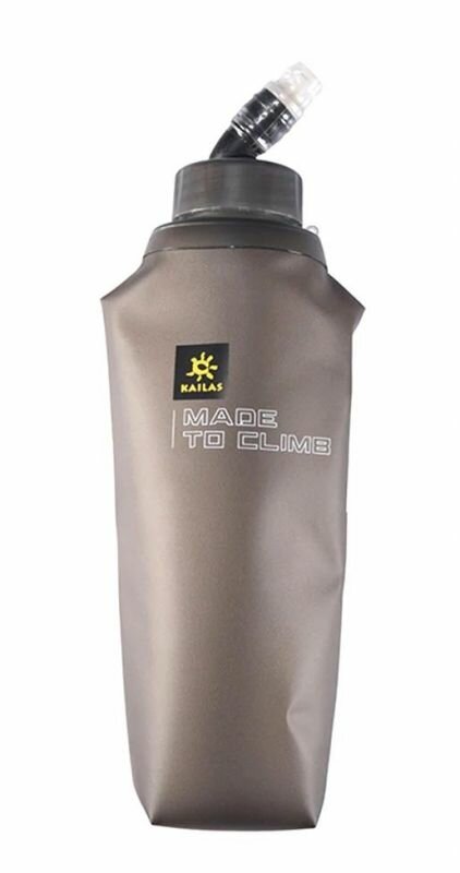 Фляга гибкая для жидкостей Kailas Running Water Flask темно-серый 0.5Л
