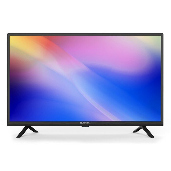 Телевизоры Hyundai Телевизор Hyundai H-LED32FS5005, 32", 1366x768, DVB-T2/C/S2,HDMI 2, USB 1, SmartTV,чёрный