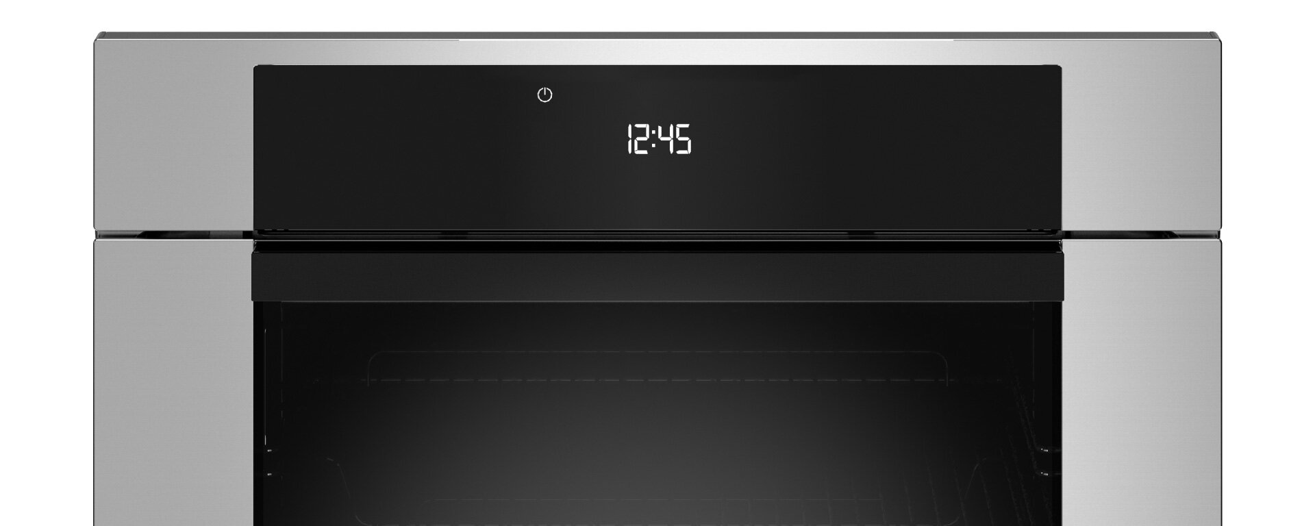 F6011MODELZ Электрический встраиваемый духовой шкаф Bertazzoni с сенсорным дисплеем (LCD), 60 см Цинк - фотография № 3
