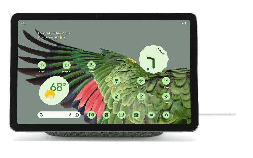 10.95" Планшет Google Pixel Tablet (2023), JP, 8/256 ГБ, Wi-Fi, Android 13, Hazel