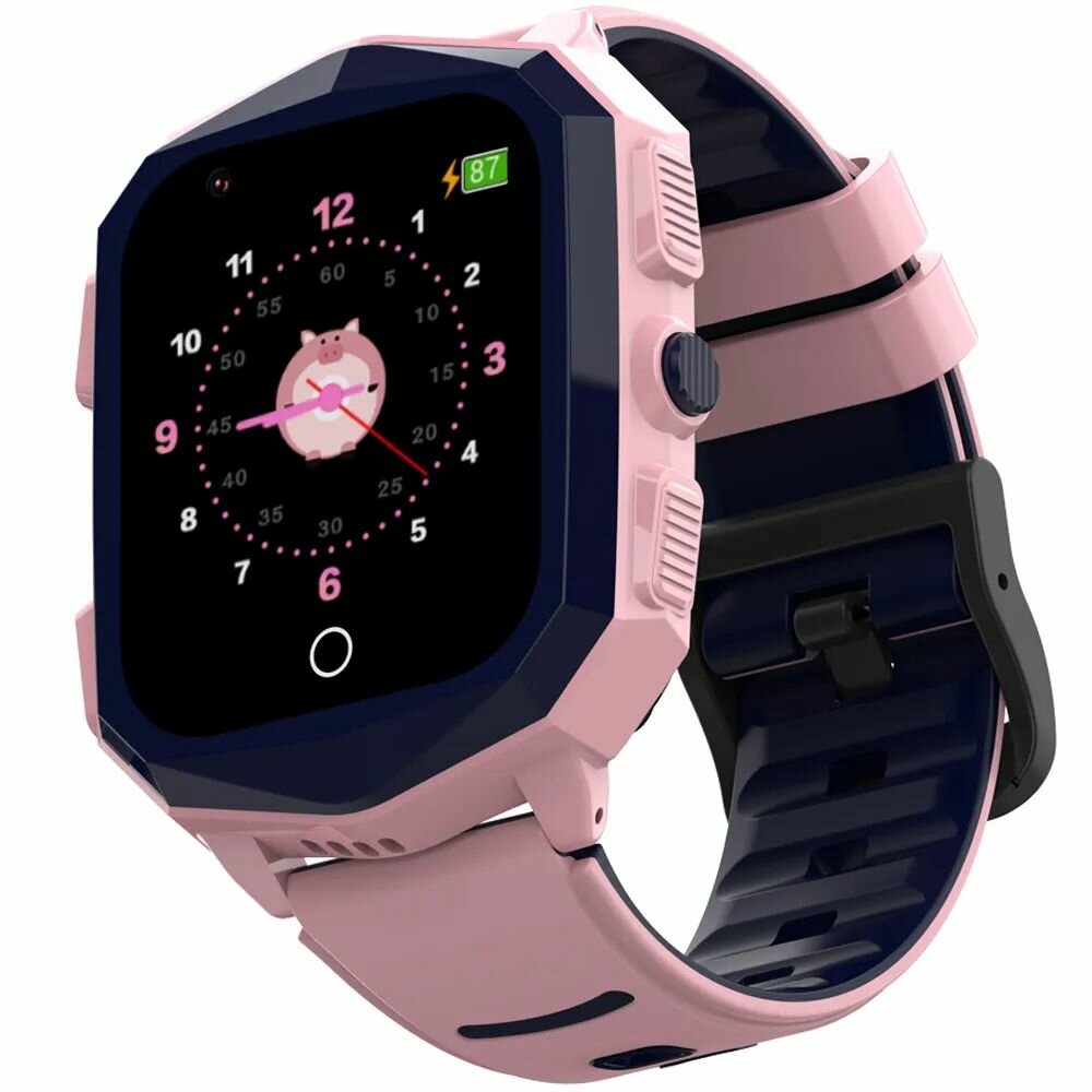 Часы Smart Baby Watch KT20S Wonlex розовые