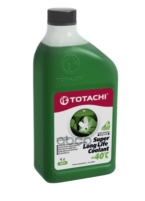 Антифриз Totachi Super Long Life Coolant Green -40c 1л. Зеленый TOTACHI арт. 41601