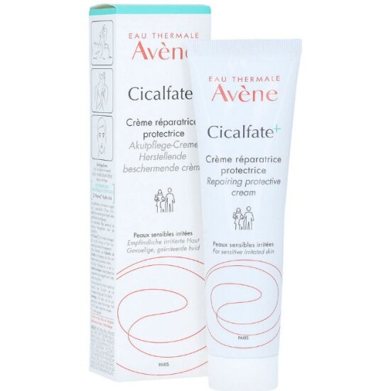 Защитный крем для лица AVENE Cicalfate+ Восстанавливающий, 40 мл