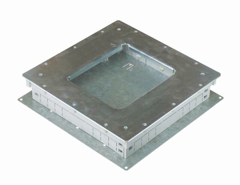 Simon Connect Коробка для монтажа в бетон люков S300-, SF370-, высота 75-90мм, 363х363мм, сталь-пластик