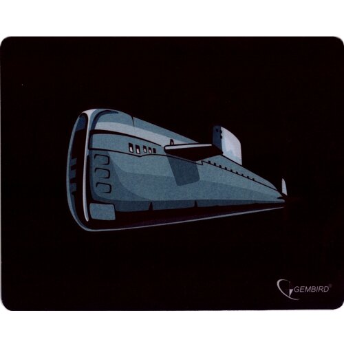 Коврик Gembird MP-GAME7 для игровой мыши 250*200*3мм ткань+вспененная резина - подводная лодка