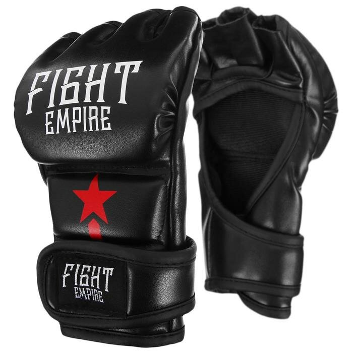 FIGHT EMPIRE Перчатки тренировочные ММА FIGHT EMPIRE, размер L