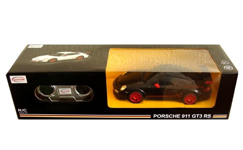 Автомобиль радиоуправляемый Rastar Porsche GT3 RS черный - фото №5