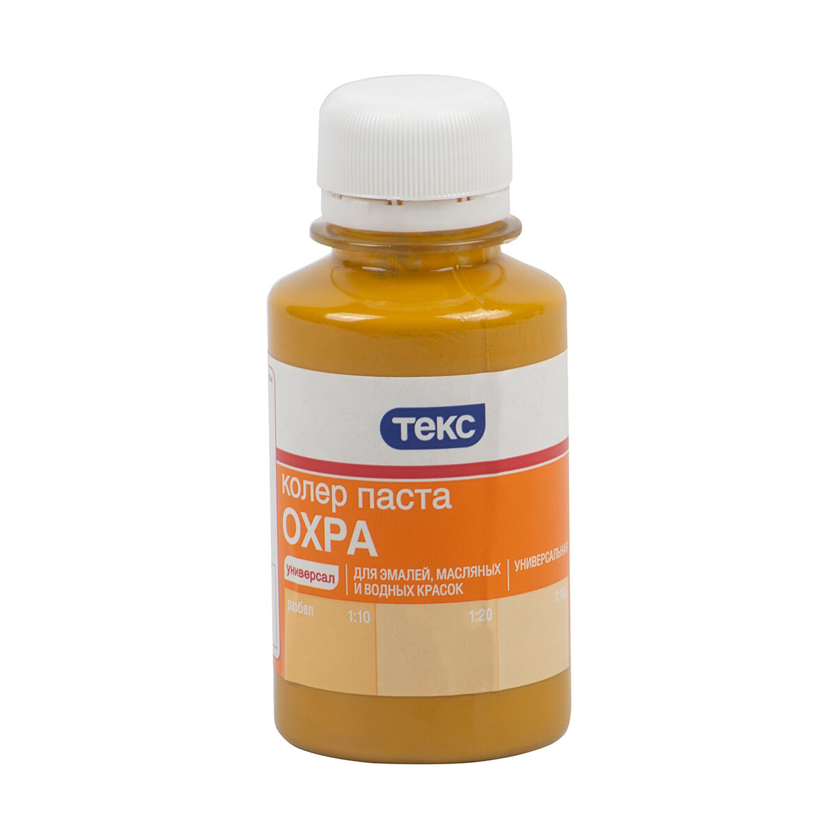 фото Колер паста Текс Универсал №09, охра, 0,1 л