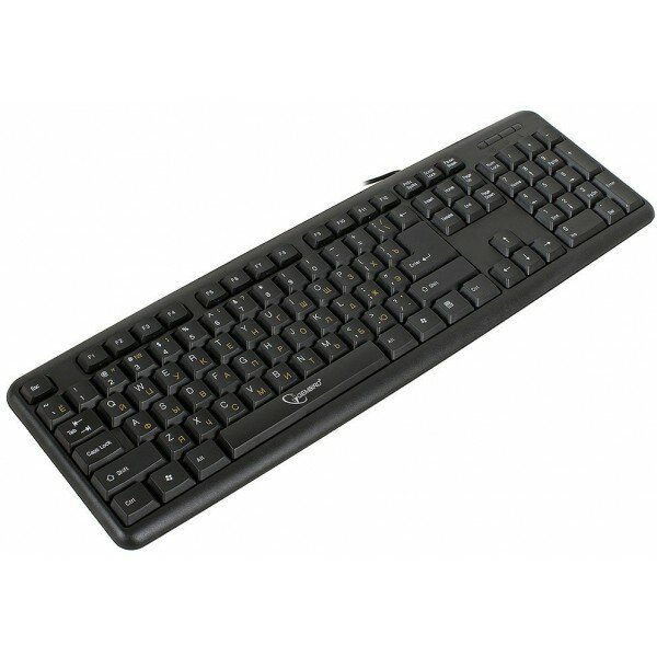 Клавиатура Gembird KB-8320U-BL черный (USB, 104 клавиши)