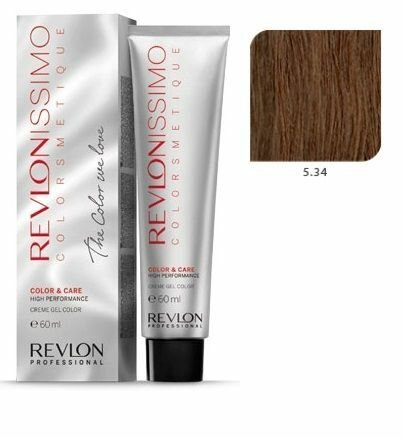 Revlon Professional Revlonissimo Colorsmetique Краска для волос оттенок 5-34 (светло-коричневый золотисто-медный)