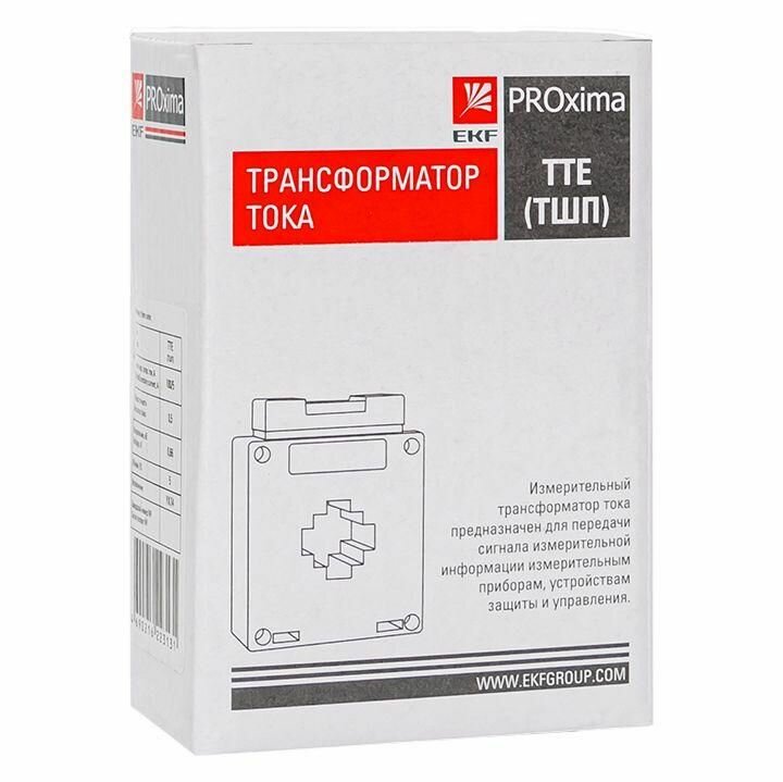 Трансформатор тока ТТЕ 40 600/5А кл. точн. 0.5 PROxima EKF tte-40-600/tc-40-600-0.5 - фотография № 5