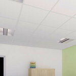 Потолок Армстронг потолочная плита Ритейл 595х595х12 мм. - изображение
