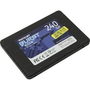 Жесткий диск SSD 2.5" 240Gb Patriot Burst Elite (PBE240GS25SSDR)