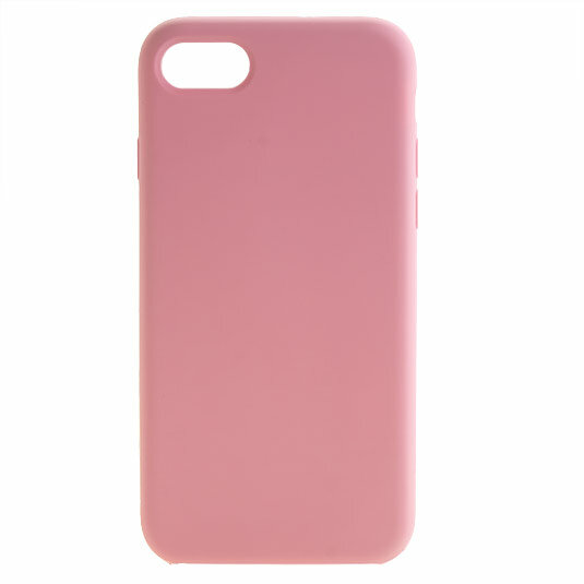 Накладка Silicone Case для iPhone 7/8 4,7 светоло-розовая (6) без логотипа