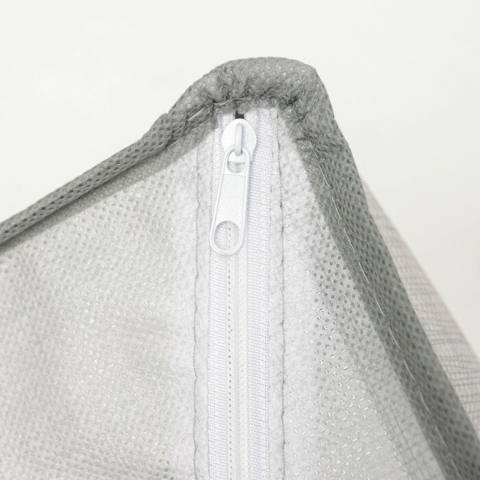 Органайзер для хранения белья «Нить», 8 ячеек, 29×14×10 см, цвет серый - фотография № 5