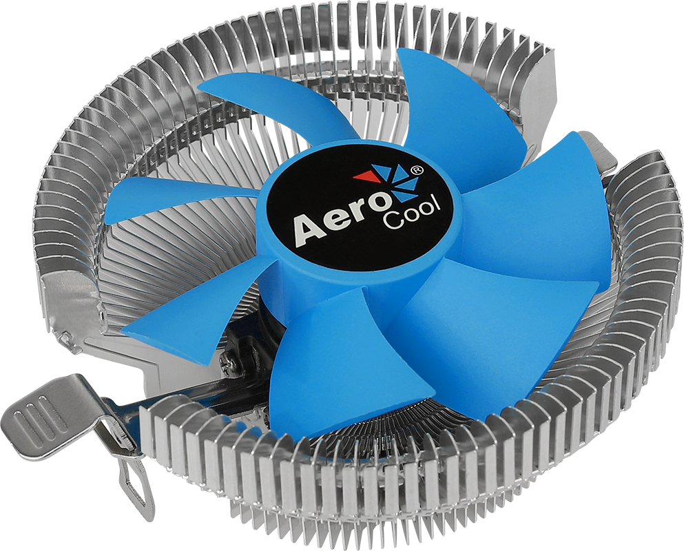 Кулер Aerocool Verkho A , AMD, TDP 100W, клипсы, 112x112x55mm, PWM 4-Pin, 1000-2300 rpm, AM4/AM3+/AM3/AM2+/AM2/ FM2/FM1