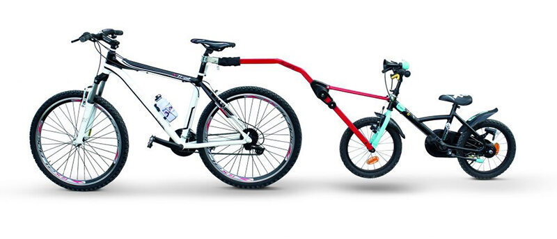 Прицепное устройство PERUZZO Trail Angel детского велосипеда к взрослому (красное)