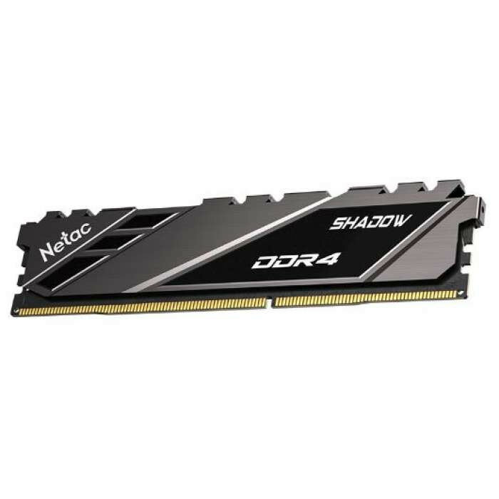 Оперативная память Netac Shadow 8GB DDR4-3600 (PC4-28800) C18 Grey 18-22-22-42 1.35V XMP Memory module