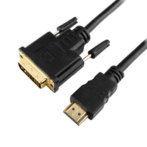 Кабель HDMI19M - DVI19M High Speed, зол. конт, экран, 7.5м