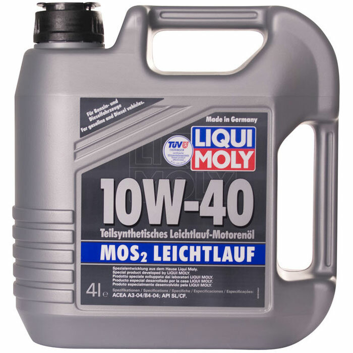 Масло моторное Liqui Moly MoS2 Leichtlauf 10W-40 4л