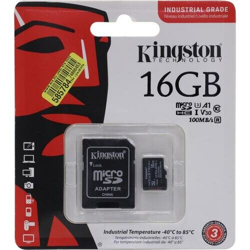SD карта Kingston Industrial SDCIT2/16GB
