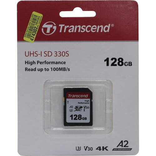 SD карта Transcend 330S TS128GSDC330S