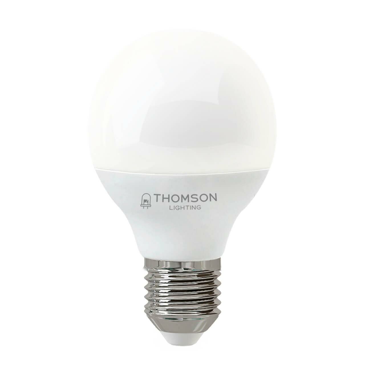 Thomson Лампа светодиодная Thomson E27 8W 4000K шар матовая TH-B2040