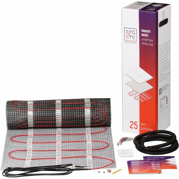 Теплый пол Ergert Basic 200 (ETMB-200) 1200 Вт - 6.0 кв.м